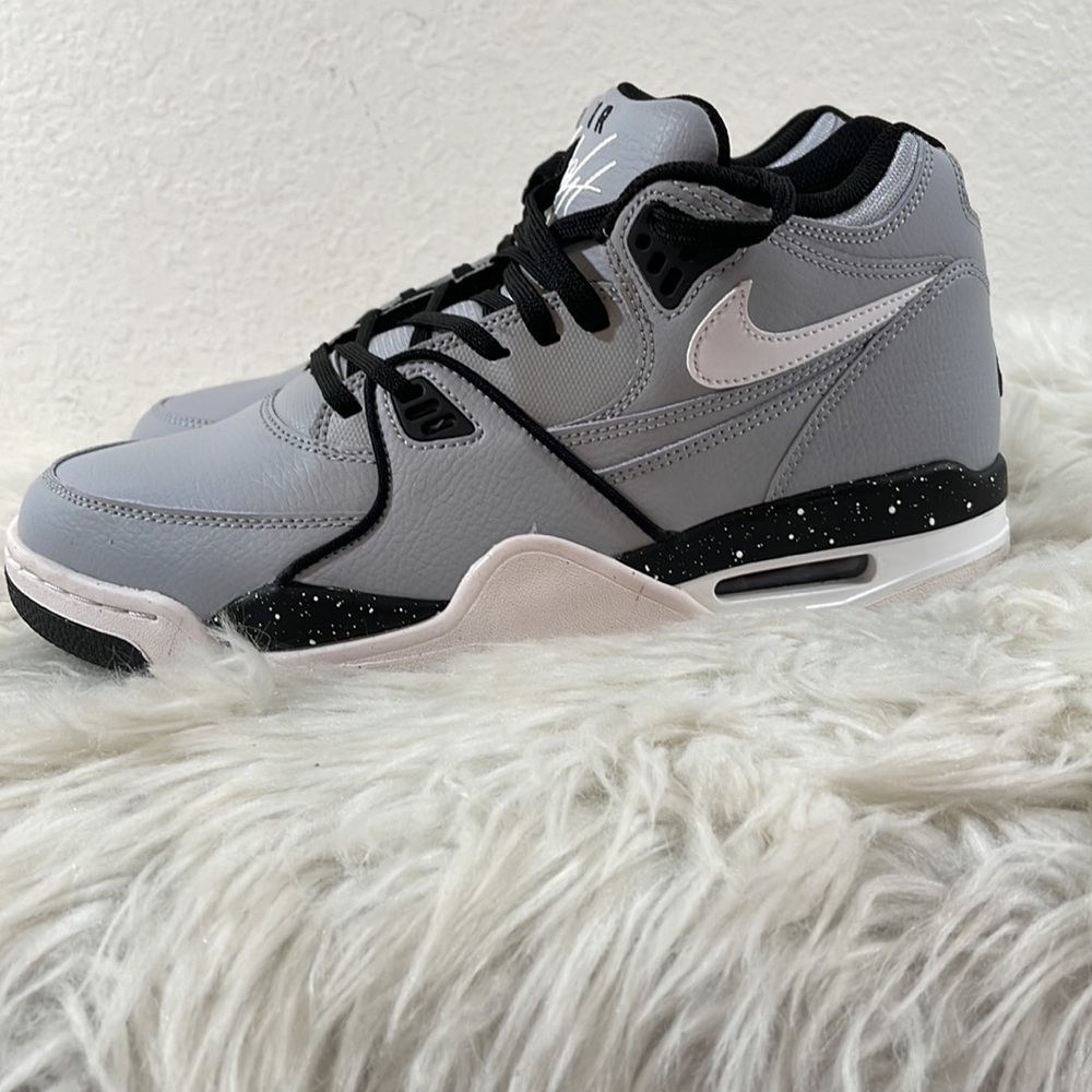 Nike Air Flight 89 Wolf Grey Men's "Cement" Sneaker Size 9.5 NEW - Picture 7 of 12